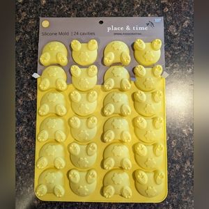 Bunny butt silicone mold